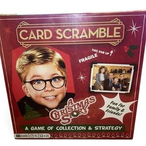 A Christmas Story Card Scramble Game